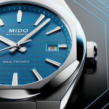 Load image into Gallery viewer, Mido - Multifort 8 One Crown Turquoise Dial - M0555071104100