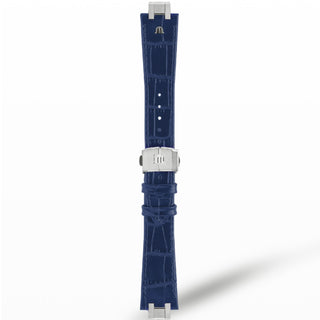 Maurice Lacroix - AIKON 42 mm Blue Calf Leather Strap - ML823-005052