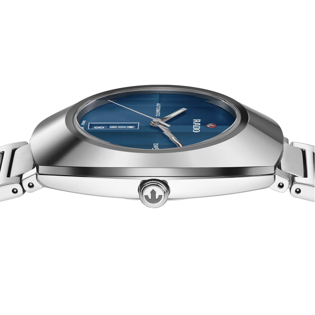 Rado - DiaStar Original Blue Dial Day Date Automatic Creamos - R12160213
