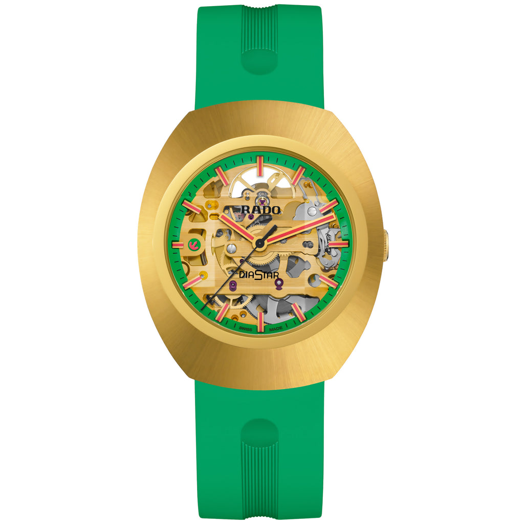 Rado - DiaStar Original 38 mm Skeleton Green Limited Edition - R12166309