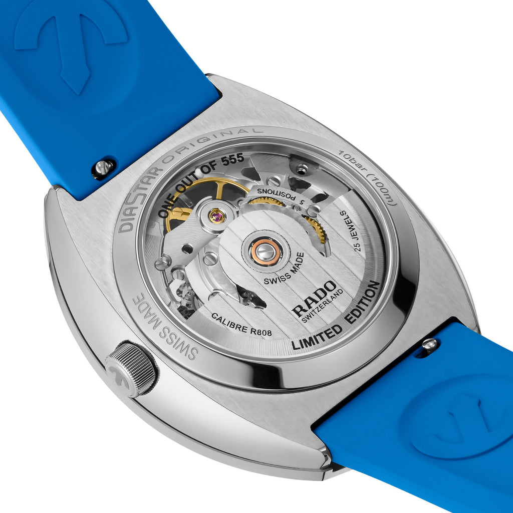 Rado - DiaStar Original 38 mm Skeleton Blue Limited Edition - R12169209