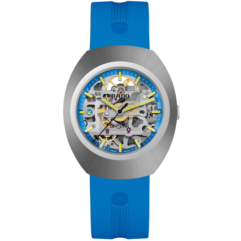 Rado - DiaStar Original 38 mm Skeleton Blue Limited Edition - R12169209