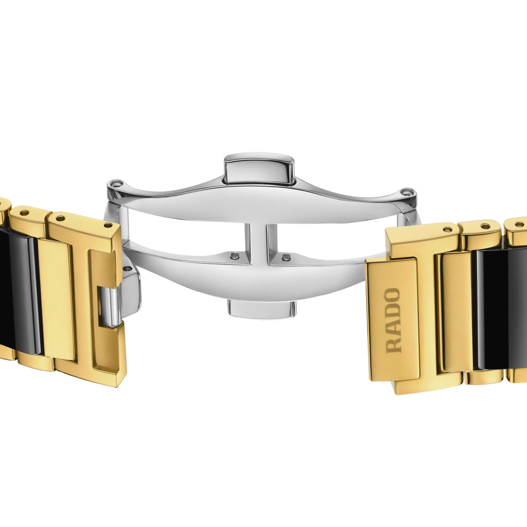 Rado - Integral Diamonds 31.5 mm Ceramic & PVD Gold Quartz - R20256712