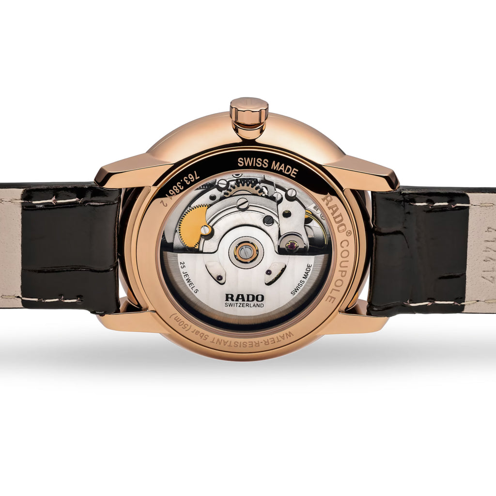 Rado - Couple Automatic 37.7 mm Rose Gold PVD - R22861115