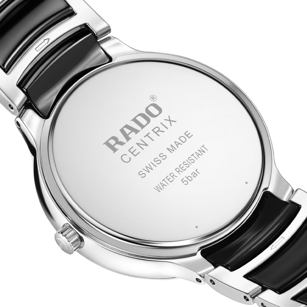 Rado - Centrix 39.5 mm Diamonds Stainless Ceramic Bracelet - R30021712