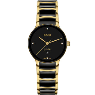 Rado - Centrix 30.5 mm Diamonds Ceramic Gold PVD - R30025712