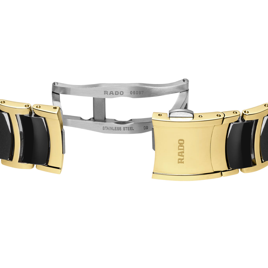 Rado - Centrix 35 mm Diamonds Ceramic & Gold PVD - R30039712