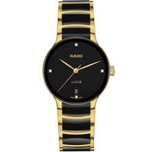 Load image into Gallery viewer, Rado - Centrix 35 mm Diamonds Ceramic &amp; Gold PVD - R30039712