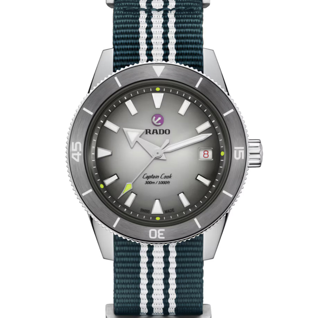 Rado - Captain Cook 39 mm X Tennis Gray Dial Limited Edition - R32222108