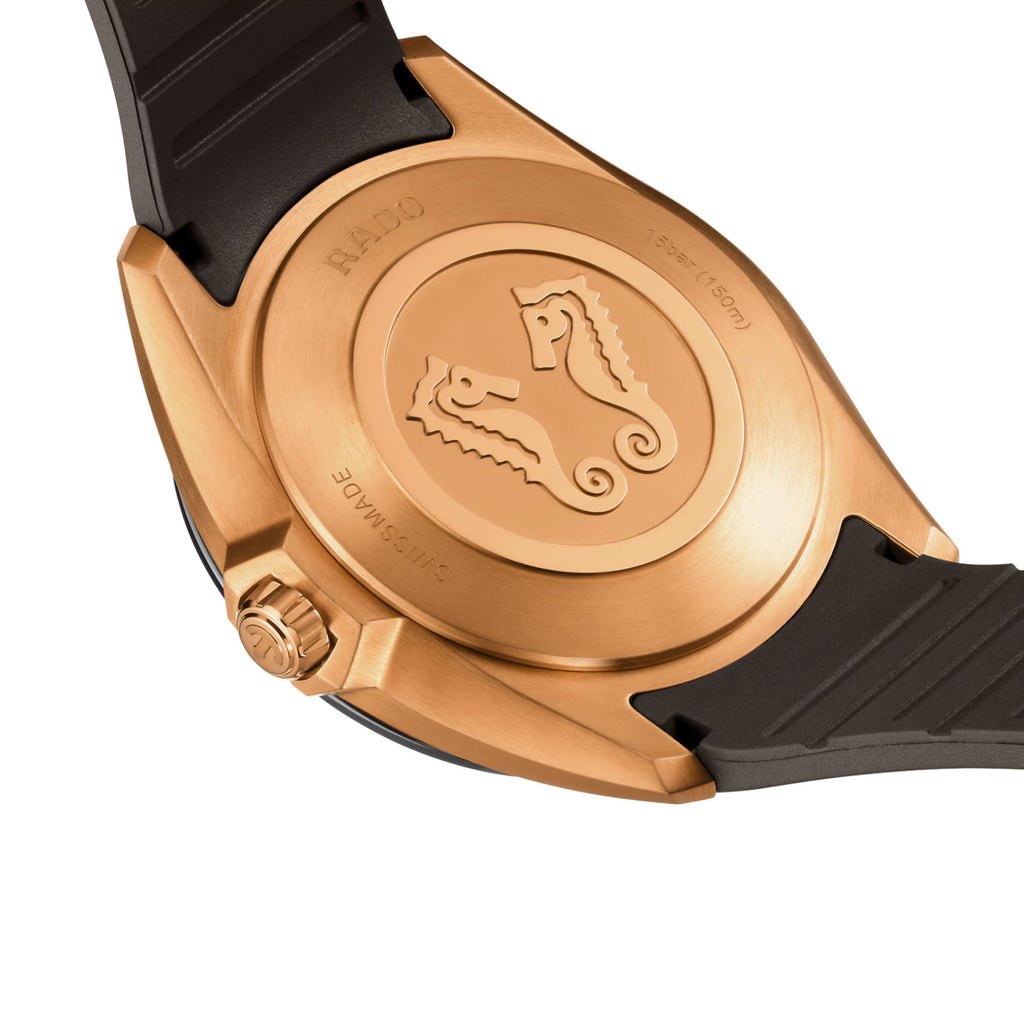 Rado - HyperChrome 41.5 mm Brown Sun-ray Dial Rubber Strap - R32281309
