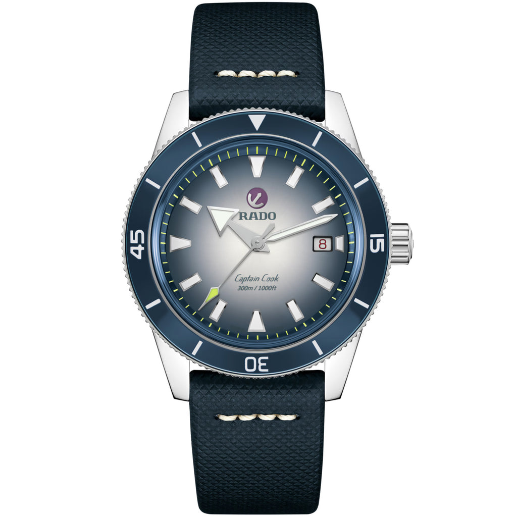 Rado - Captain Cook 42 mm Blue Gradient Dial Automatic - R32154208