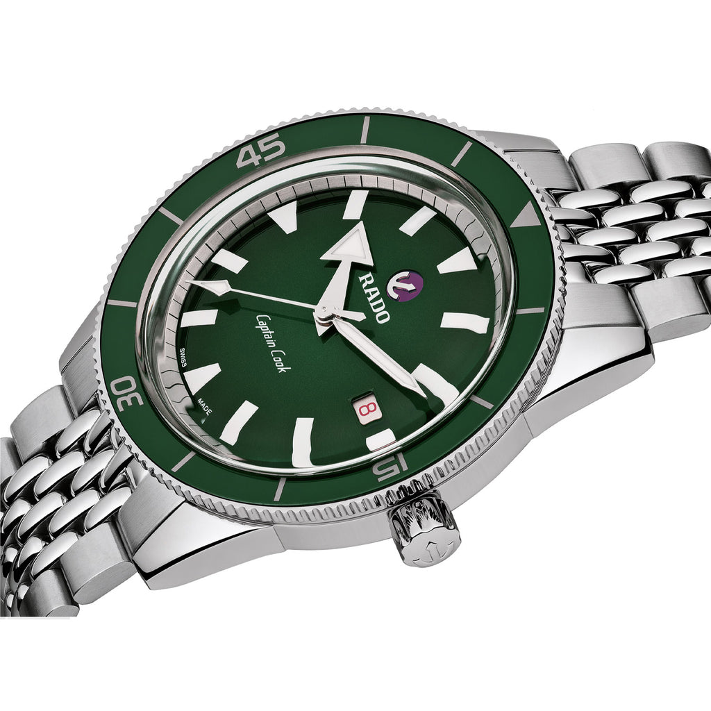 Rado - Captain Cook 42 mm Green Dial Automatic - R32505313