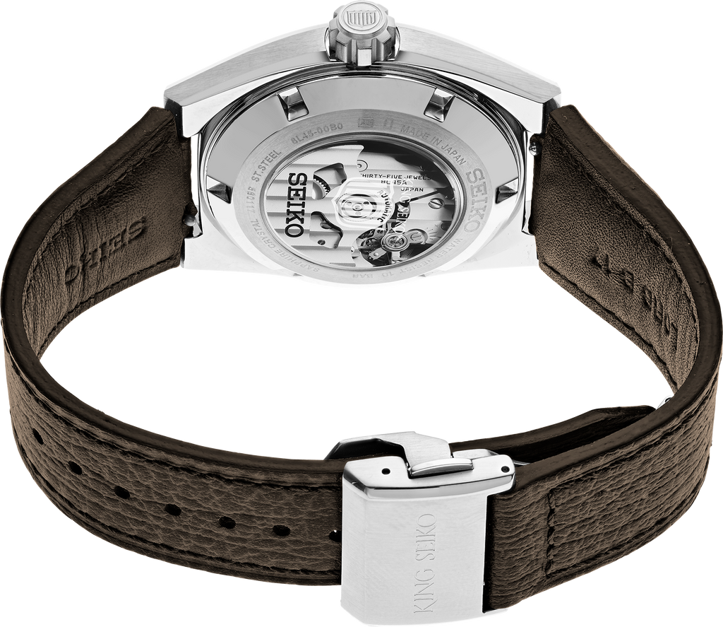 Seiko - King Seiko VANAC Emerald Brown Dial Leather - SLA093