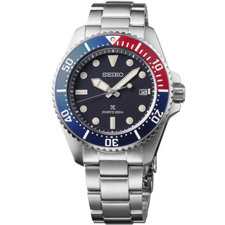 Seiko - Prospex Solar Diver Black Dial Pepsi Bezel - SNE595