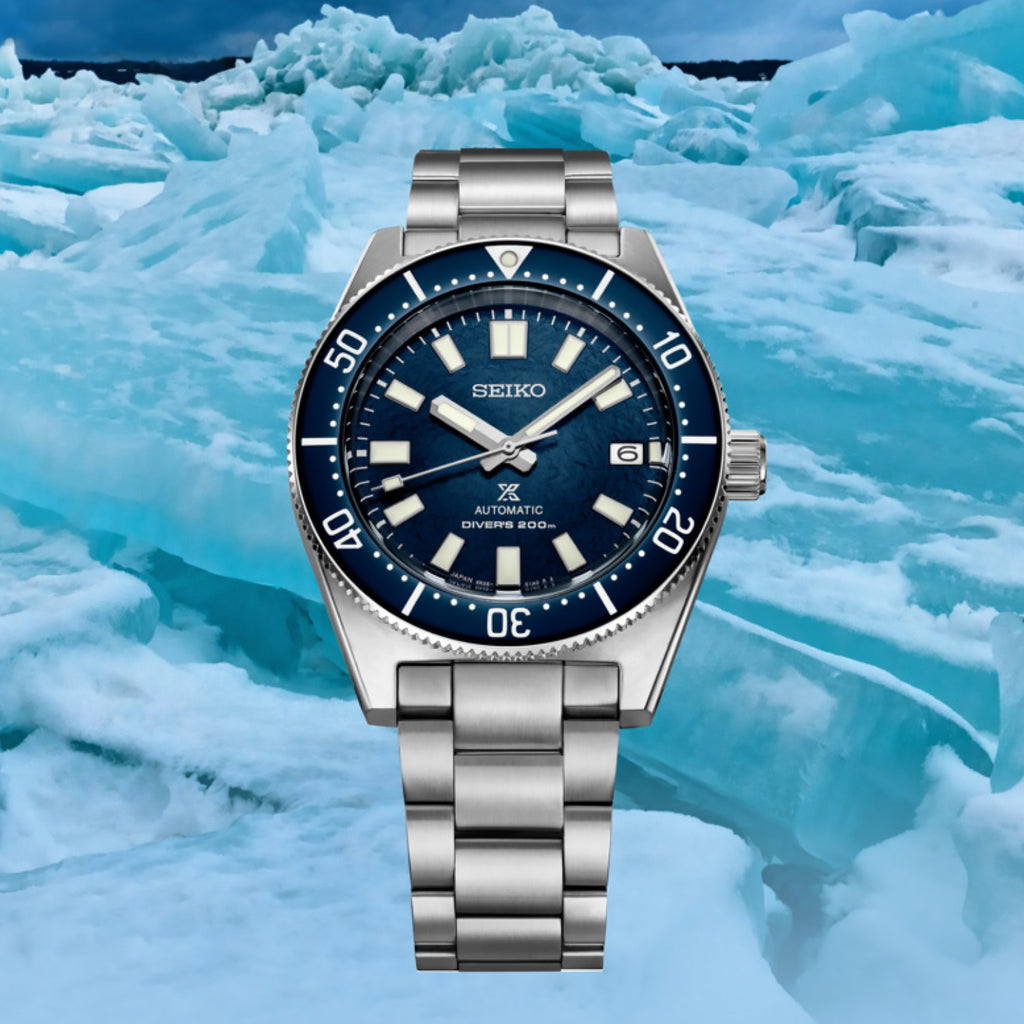 Seiko - 1965 Diver US Special Edition Diver Alaska Blue Dial - SPB421