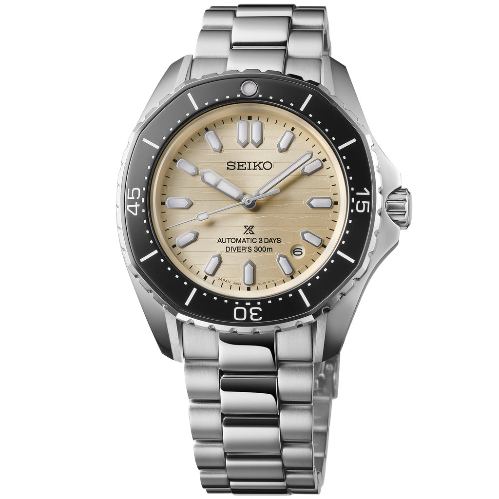 Seiko - Sea Prospex 300 m Diver 41 mm Ivory Dial - SPB481