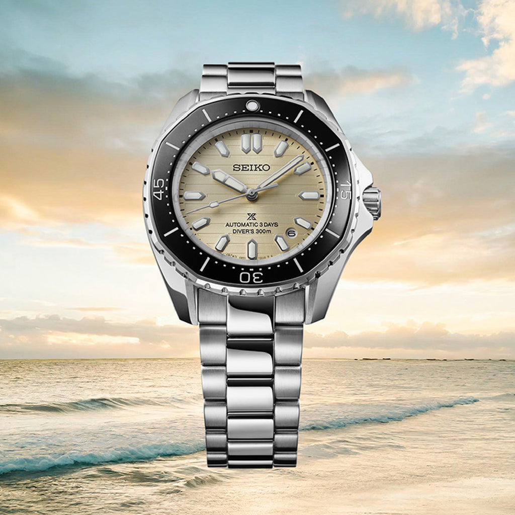 Seiko - Sea Prospex 300 m Diver 41 mm Ivory Dial - SPB481