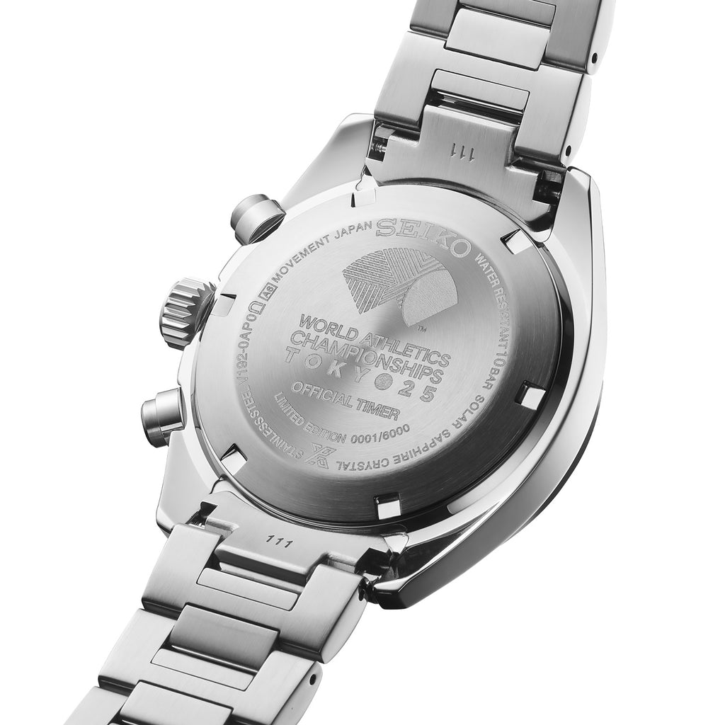 Seiko - Speedtimer Solar Chronograph World Athletics Championships Tokyo 25 - SSC955