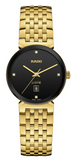 Rado - Florence 30 mm Diamonds Yellow Gold PVD - R48915703