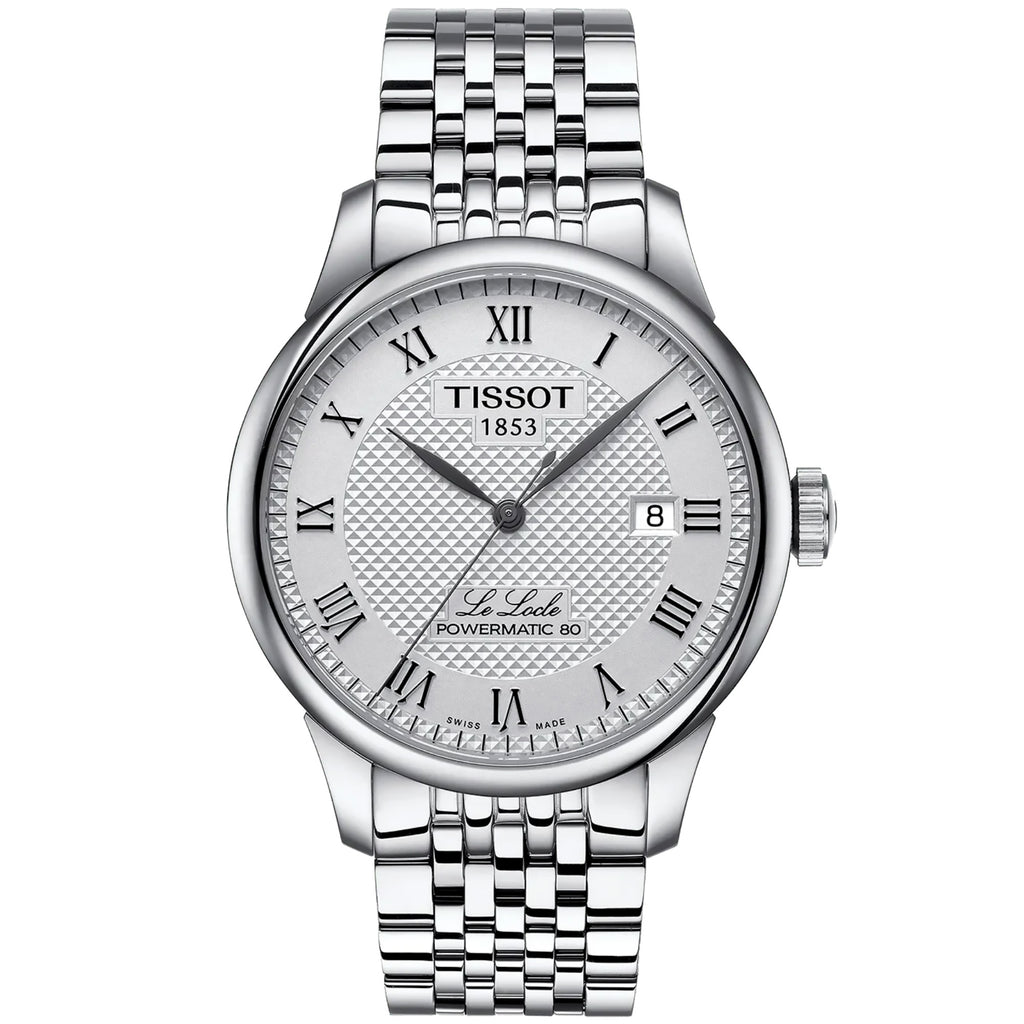 Tissot - Le Locle 39 mm Automatic Date Roman Numerals - T0064071103300