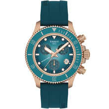 Load image into Gallery viewer, Tissot - Seastar 1000 Chronograph 38mm Turquoise Dial Quartz - T1202173704100