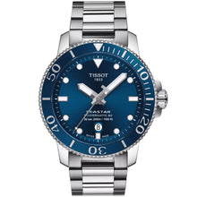 Load image into Gallery viewer, Tissot - Seastar 1000 Powermatic 80 Diver 43 mm Date Blue Dial Steel Bracelet - T1204071104103