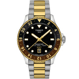 Tissot - Seastar 1000 GMT Quartz 40 mm Root Beer Bezel - T1208522205100