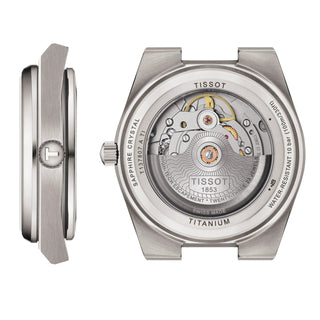 Tissot - PRX Titanium 38 mm Automatic Blue Dial - T1378074404100