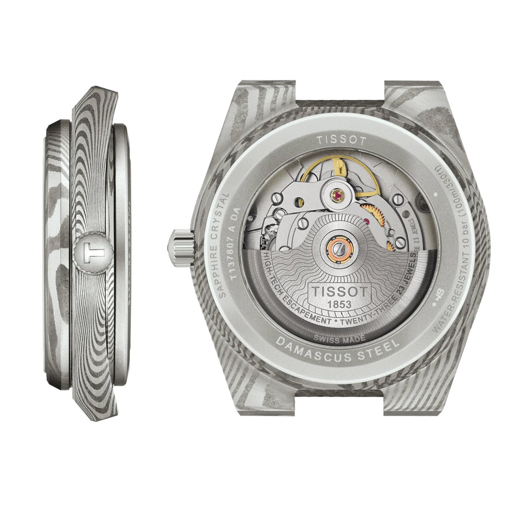 Tissot - PRX Damascus Steel 38 mm Automatic - T1378079608100