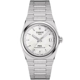 Tissot - PRX 35 mm Automatic Powermatic 80 Mother of Pearl Dial - T1372071111100