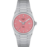 Tissot - PRX 35 mm Quartz Pink Dial Stainless Bracelet Date - T1372101133100