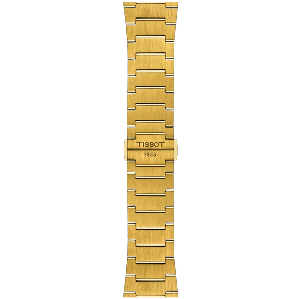 Tissot - PRX 40 mm Automatic Powermatic 80 Gold PVD Champagne Dial - T1374073302100