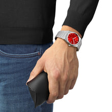Load image into Gallery viewer, Tissot - PRX 40 mm Quartz Red Dial Steel Bracelet - T1374101142100