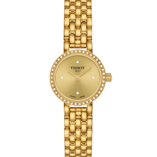 Tissot - Lovely Round Gold PVD Diamond Dial & Bezel - T1400096302600