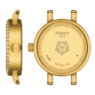 Tissot - Lovely Round Gold PVD Diamond Dial & Bezel - T1400096302600