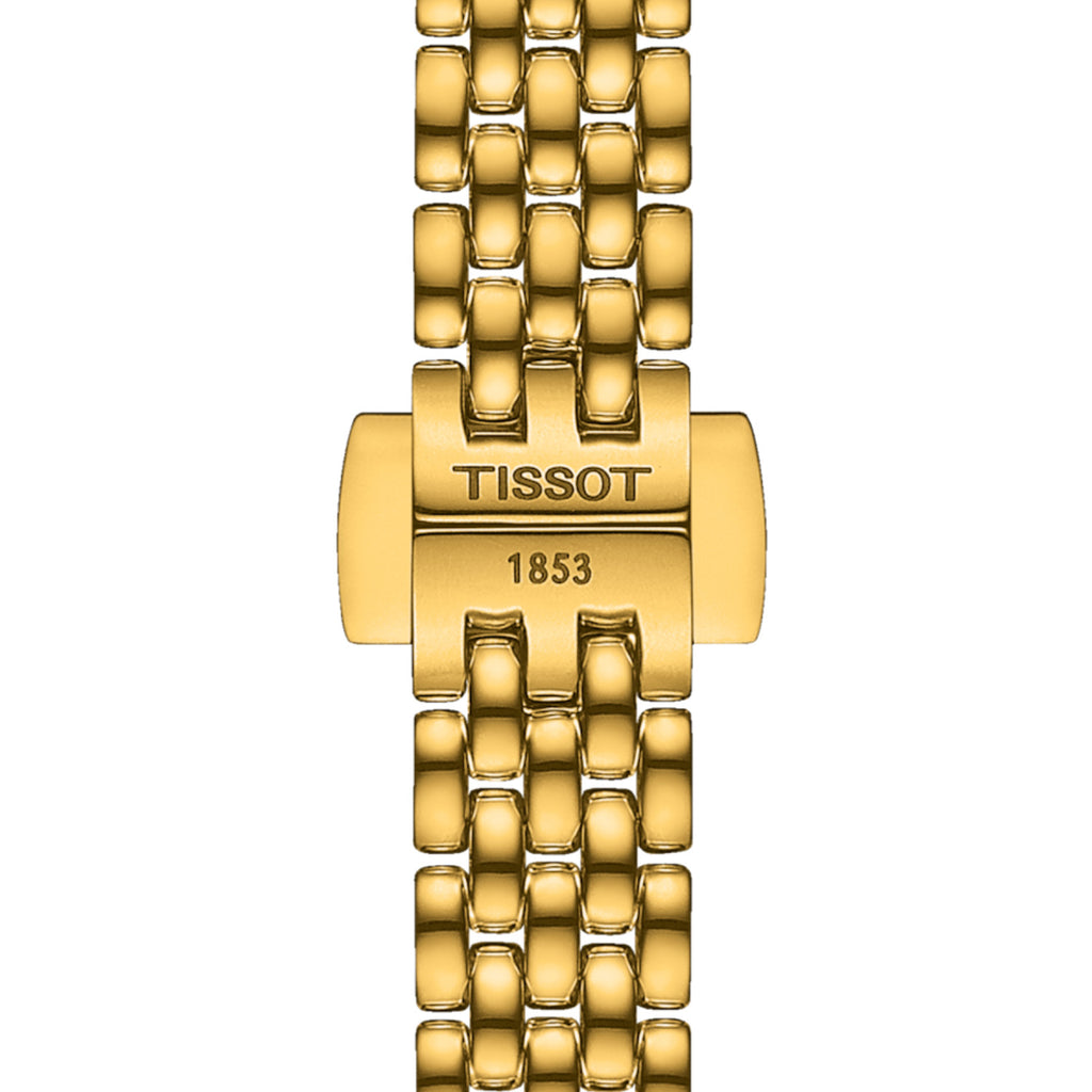 Tissot - Lovely Round Gold PVD Diamond Dial &amp; Bezel - T1400096302600