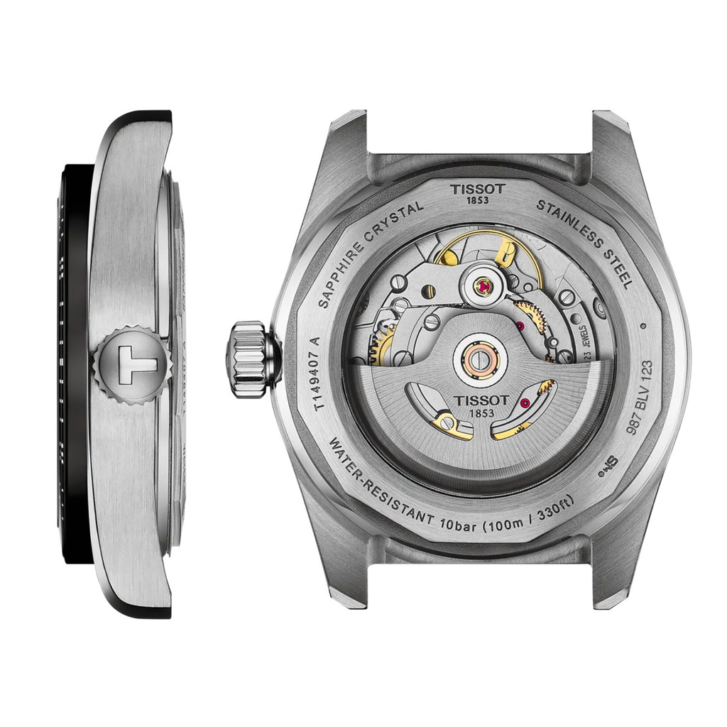 Tissot - PR516 38 mm Powermatic 80 Blue Dial - T1494071104100