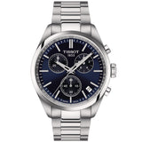 Tissot - PR 100 Chronograph 40 mm Blue Dial - T1504171104100