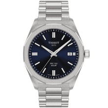 Load image into Gallery viewer, Tissot - PRC100 Solar 39 mm Blue Dial Steel Bracelet - T1514221104100