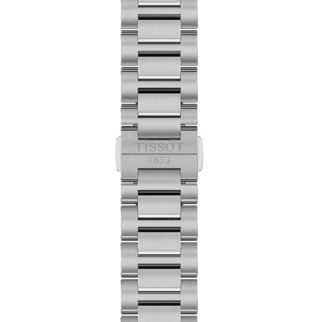 Tissot - PRC100 Solar 39 mm Blue Dial Steel Bracelet - T1514221104100