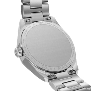 Tissot - PRC 100 Solar 34 mm Blue Dial Steel Bracelet - T1518221135100