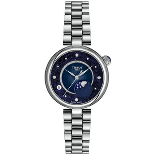 Tissot - Desir 29.6 mm Blue Moonphase Diamond Dial - T1522231149600