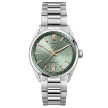 Load image into Gallery viewer, TAG Heuer - Carrera 36 mm Date Automatic Pastel Green Dial - WBN2312.BA0001