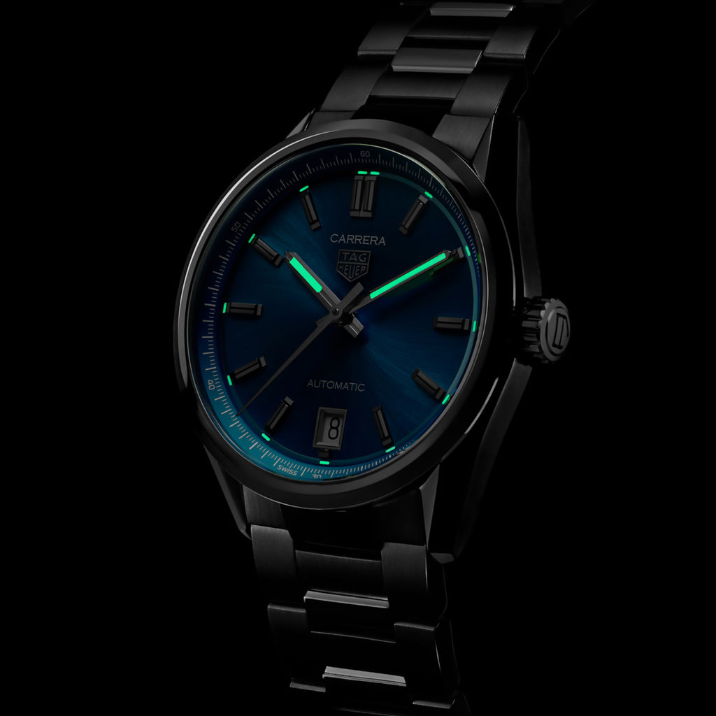 TAG Heuer - Carrera 36 mm Date Automatic turquoise blue Dial - WBN2316.BA0001