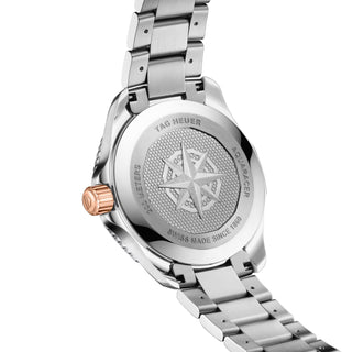 TAG Heuer - Aquaracer 40 mm Solargraph Professional 200 Rose Gold - WBP1121.BB0003