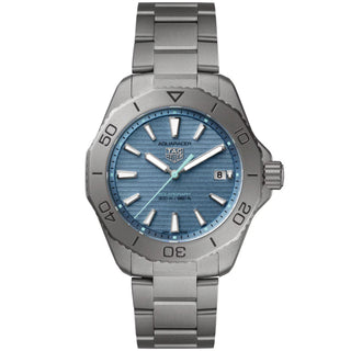 TAG Heuer - Aquaracer 40 mm Solargraph Titanium Blue Dial - WBP1182.BF0000