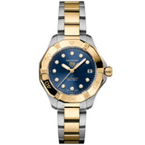 TAG Heuer - Aquaracer 34 mm Solargraph Diamond Dial Women's - WBP1323.BB0004