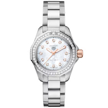 Load image into Gallery viewer, Tag Heuer - Aquaracer 30 mm Women&#39;s Professional Diamond Mother of Pearl - WBP1451.BA0622
