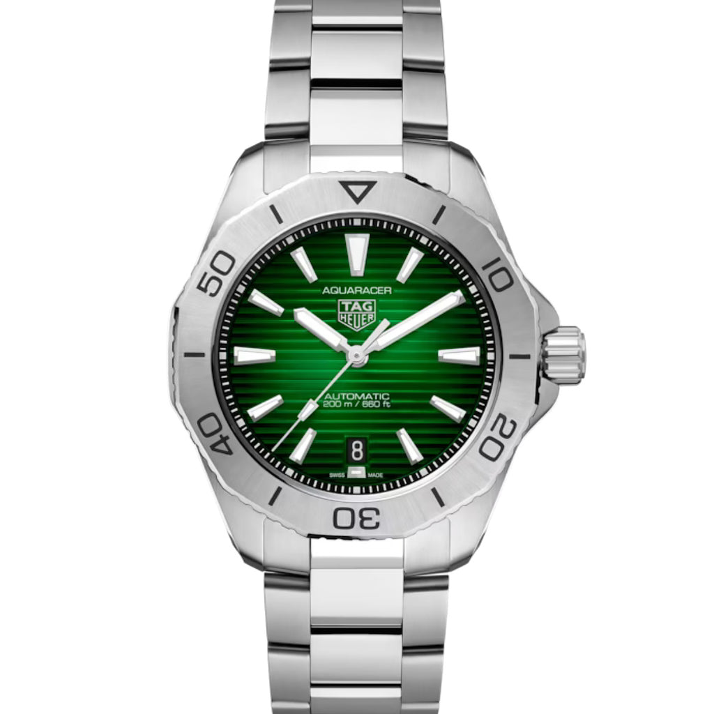 TAG Heuer - Aquaracer 40 mm Professional 200 Green - WBP2115.BA0627