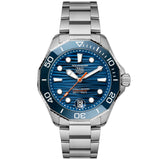 TAG Heuer - Aquaracer 42 mm 300 Chronometer Diver Blue Bracelet - WBP5111.BA0013